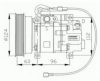 MAZDA C10061450A Compressor, air conditioning